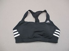 Adidas Size XS Womens Black Wireless Lined Active Racerback Sports Bra 4F