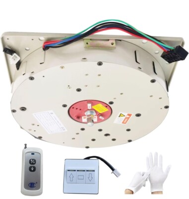 Chandelier Hoist Lifter System, DDJ50 4M Remote Control+Wall Switch
