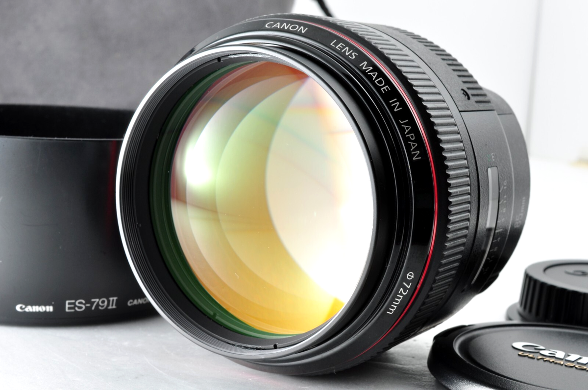 Near Mint] Canon EF 85mm f/1.2 L II USM Portrait Prime Lens