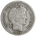 1903 Barber Dime Nice Circulated VG/FINE! Complete Your Album!