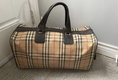 K*0様 【ほぼ未使用】　Burberrys Special Duffle Co Vintage Burberrys Duffle Tote Bag. Hard To Find. In Great Shape | eBay