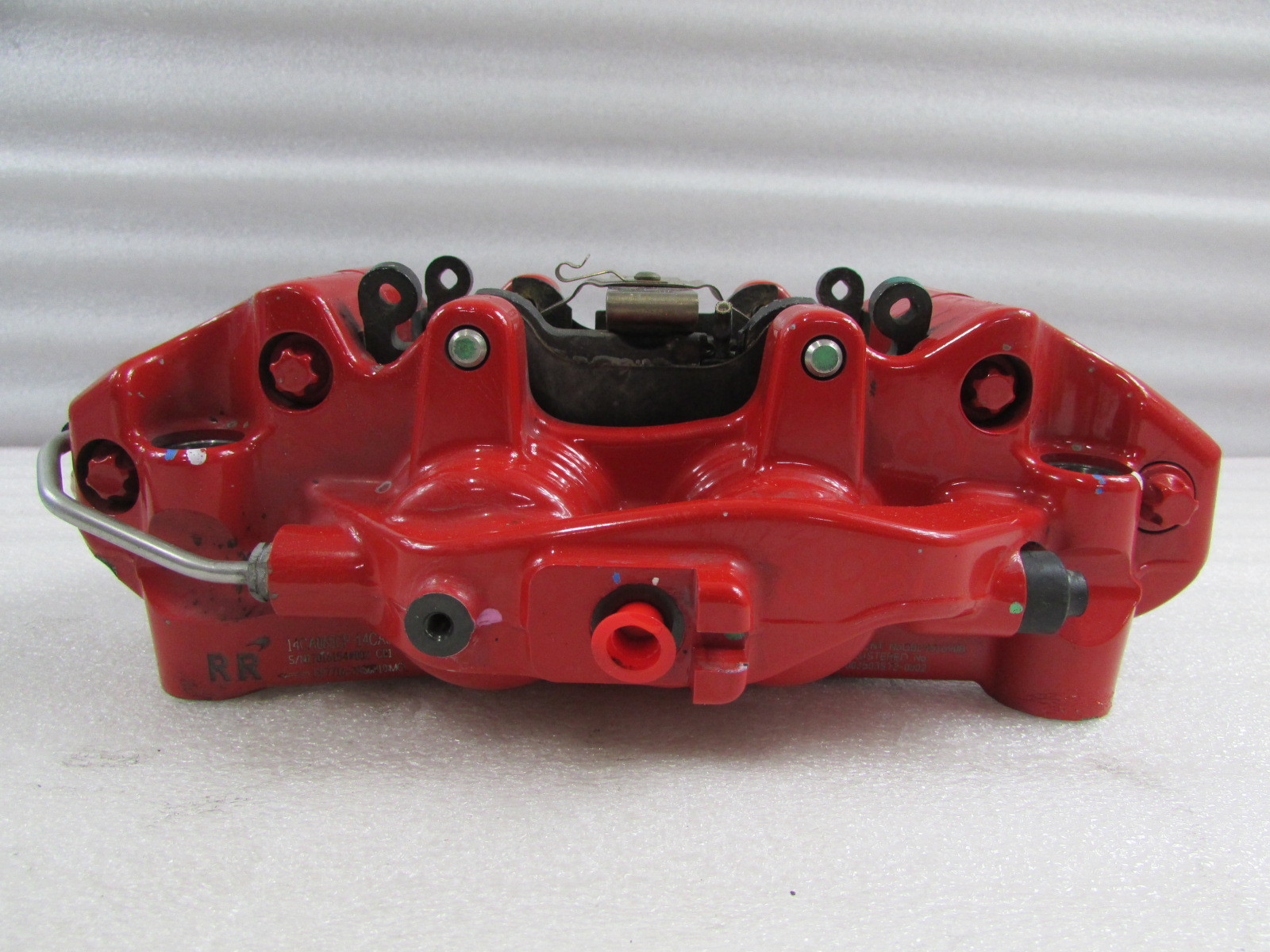 McLaren 720S, RH, Right Rear Brake Caliper, Red, Used, P/N 14CA065CP