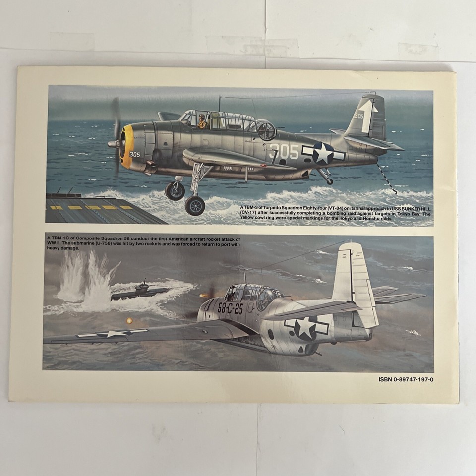 TBM/TBF Avenger In Action Squadron/Signal Aircraft Series #82 ...