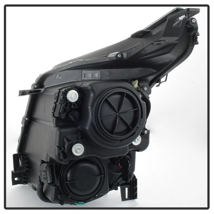 Spyder 9938917 xTune Black OE Style Halogen Headlights for 10-14 Cadillac SRX Foto 4 de 4