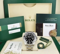 ROLEX - 40mm Stainless Steel SUBMARINER Black Dial w/ CARD 116610 - SANT BLANC