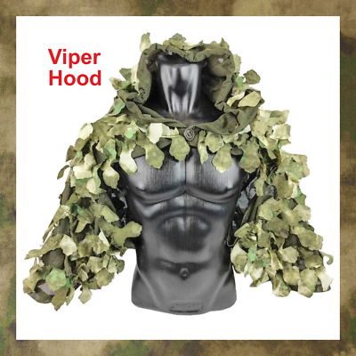 Russian Army sniper cape. Coat 3D camo. Viper Hood, Tactical