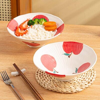 Ceramic Snack Bowls for Serving Salad Pasta, Noodle, Maggie, Cereal 550 ML GIft