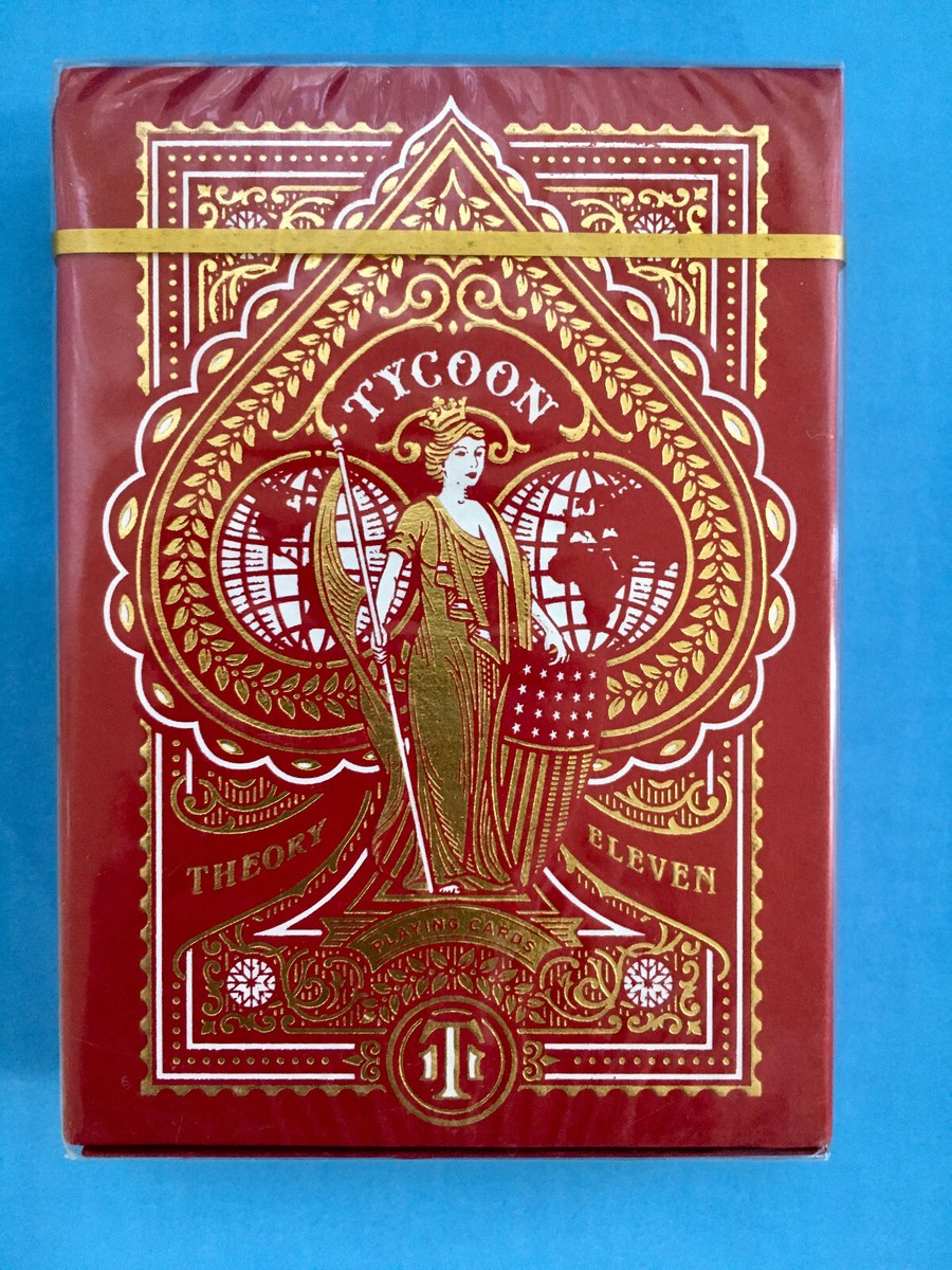 未開封　Theory Eleven Tycoon トランプ 魅力的な価格 Amazon.com: theory11 Tycoon Playing Cards (Red