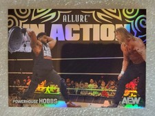 POWERHOUSE HOBBS #94 2026 Upper Deck AEW Allure MIST SP IN ACTION