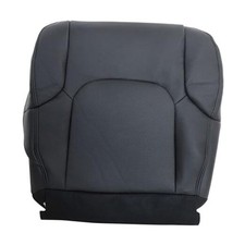 Front Driver Side Bottom Perforated Replacement Seat Cover Graphite Black