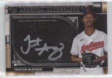 2021 Topps Museum Collection Archival /200 Triston McKenzie #AA-TM Auto 1u6