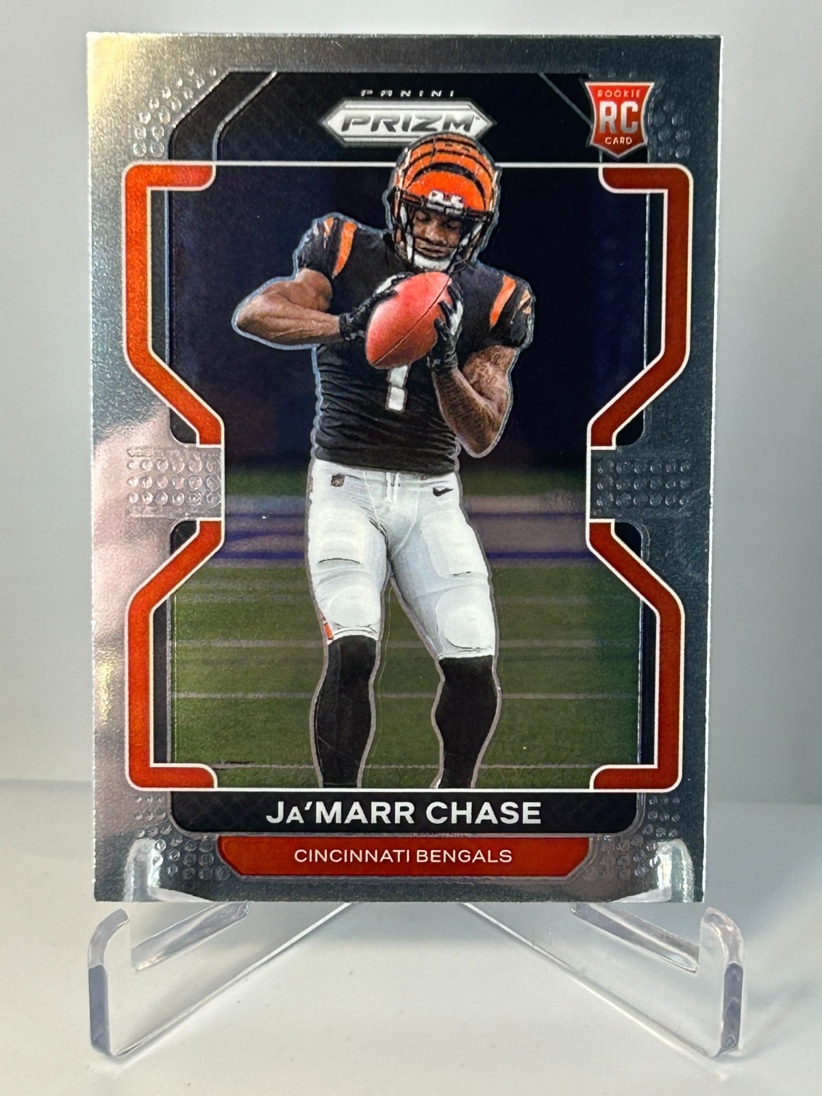 2021 Prizm Ja'Marr Chase Base Rookie #337