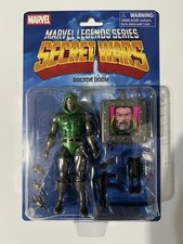 Marvel Legends Secret Wars Doctor Doom Action Figure Boxed w Alt Head Hands Gun