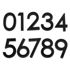 10 Pcs Adesivi Con Numeri Numero Civico Civici Cassette Postali