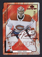 2020-21 Upper Deck MVP Hockey Cards Checklist and Odds 53