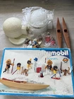Vintage Playmobil Lyra 3L75 Arctic Igloo Inuit Family Kayaks Arabic Box