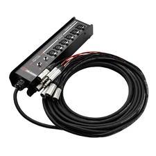 Gator Cableworks Backline Series 6x2 Drop Snake - 50 Ft - Open Box