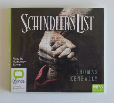Schindler's List - Thomas Keneally - Unabridged Audiobook - MP3CD