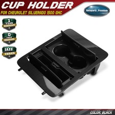 Front Center Black Console Cup Holder For Chevrolet Silverado 1500 2007-2013 Gmc Front Center Black Console Cup Holder For Chevrolet Silverado 1500 2007-2013 Gmc