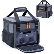 Heavy-Duty Portable Power Station Storage Bag Compatible with Ecoflow RIVER 2...