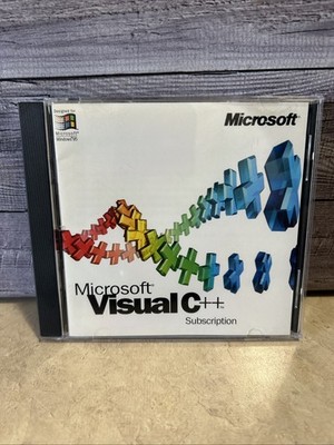 Microsoft Visual C++ 4.0 CD Windows 95 / NT