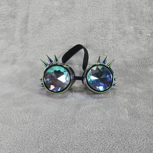 Spiked Goggles Kaleidoscope Halloween Cosplay Adjustable Costume