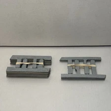 STEEL CITY Switch Box Support(Qty 10) 1-1/2" Thick & (Qty 42) 1" Silver Old Work