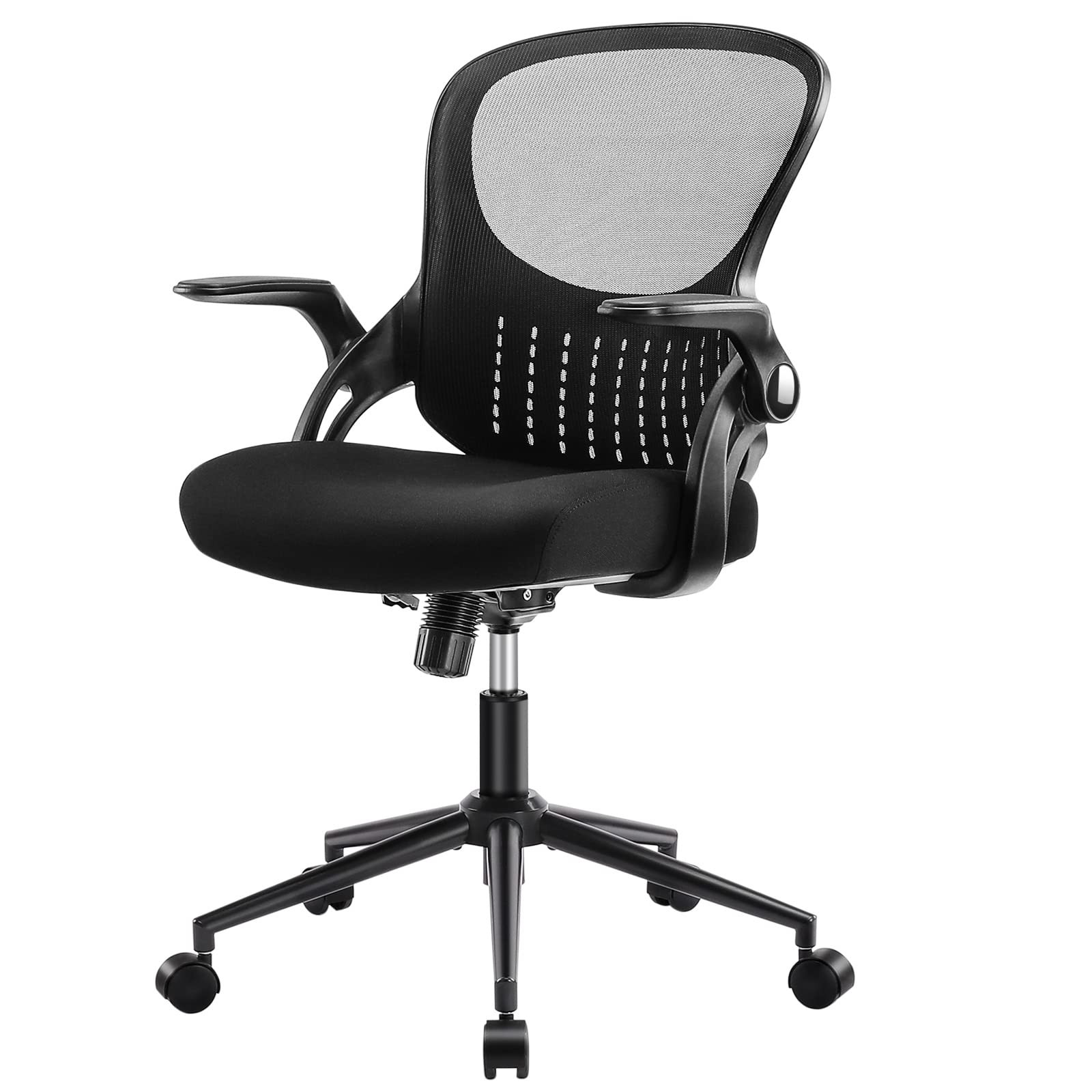 Ergonomic Mid-Back Mesh Office Computer Gaming Desk Chair with Swivel and Rolling Features