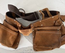Vintage Sierra Genuine Leather Tool Pouch Belt No. SH427X Made in USA