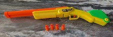 Buzz Bee Toys Air Warriors Double Shotgun Blaster Gun 2 Barrel 4 Orange Shells