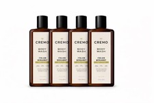 Cremo Men Body Wash Italian Bergamot Neroli Vetiver 16 fl oz Pack of 4