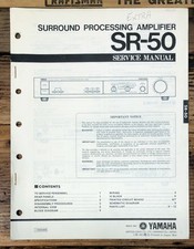 Yamaha SR-50 Surround Amplifier Service Manual *Original*