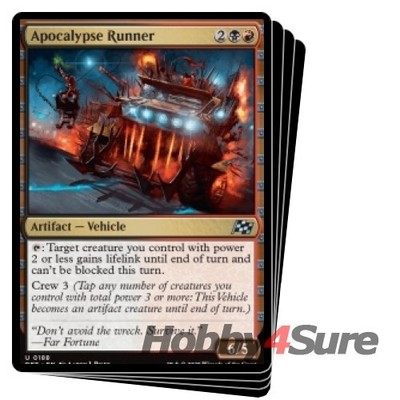 Apocalypse Runner X4 M/NM Magic: The Gathering MTG Aetherdrift