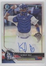 2018 Bowman Chrome Prospect Refractor 422/499 Keibert Ruiz #CPA-KR Auto 0g4
