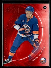 2025-26 Upper Deck SP Game Used Hockey Red #81 Simon Holmstrom