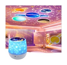 Kids Night Light Projector - USB Star Light Projector with 360 Rota... Fast Ship