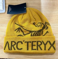 NWT Arc'teryx Bird Head Toque Beanie Yellow Merino Wool Winter Hat