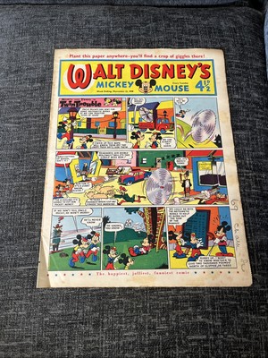 絵画 Disney Mickey Magazine vintage 1958 rare Walt Disney's Mickey Mouse Weekly Comic - 22 November 1958 | eBay UK