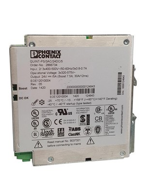 Phoenix Contact 2866734 QUINT-PS/3AC/24DC/5