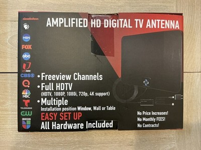 TV Antenna 4k 1080p HDTV Indoor Digital Amplified