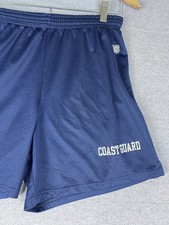 Vintage U.S. Coast Guard Mesh Shorts Made in USA Athletic Training