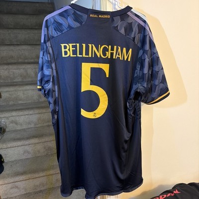 【新品激レア】オーセンティックREAL MADRID BELLINGHAM Real Madrid Bellingham 5 アディダス オーセンティック Madrid Real