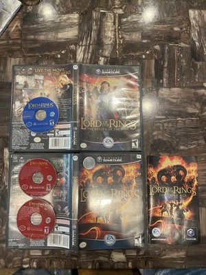 Nintendo Gamecube Lord Of The Rings The Third Age & Return Of The King