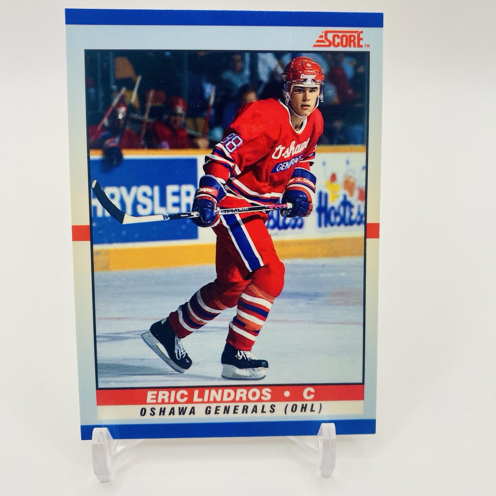 1990 SCORE YOUNG SUPERSTARS #40 ERIC LINDROS RC ROOKIE