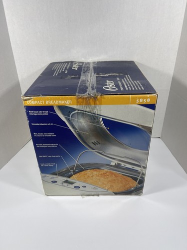 Oster kompakter Brotbackautomat ergibt 1 Pfund & 1,5 Pfund Brote Modell: 5858 OFFENE BOX - Bild 2 von 10