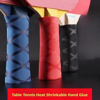 Table Tennis Paddle Handle Grips Heat Shrink Grip Cover U1X6