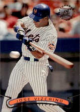 1996 Stadium Club #360 Jose Vizcaino Silver Baseball Card