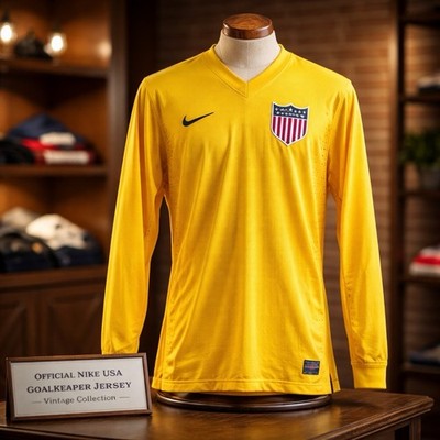 Sz XL Team USA Nike USMNT Soccer 2013 Centennial GK Authentic Jersey Tim Howard