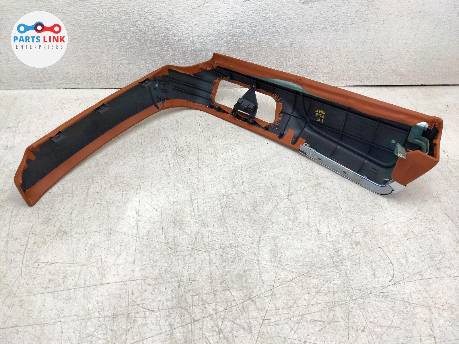 2006-12 BENTLEY CONTINENTAL FLYING SPUR FRONT LEFT SEAT SWITCH TRIM COVER 3W2