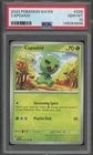 Pokemon TCG Scarlet & Violet Base Set #028 Capsakid PSA 10
